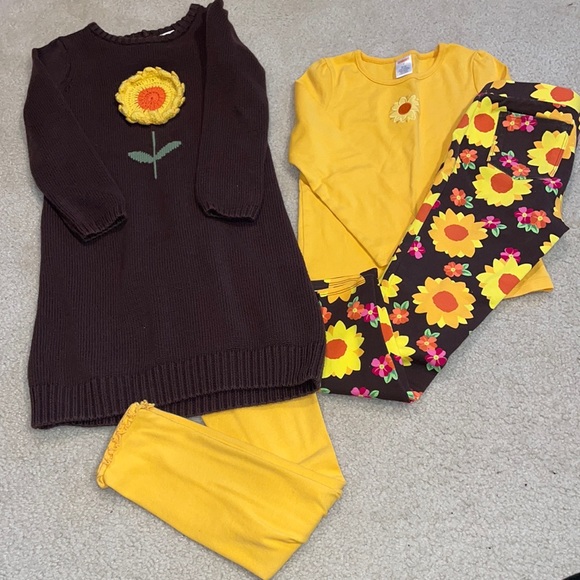 VERY GENTLY WORN GYMBOREE LOT OF 2 FALL CUTE OUTFITS🍁🍂 - Picture 1 of 11